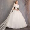 56e9a88d-a846-4a96-8d65-fb4dee95c113.jpg Slim Mid-sleeve Plus Size Photo Studio Wedding Dress
