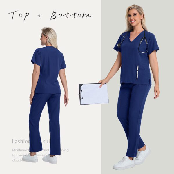 583f2a64-1ac5-4dcc-aa6a-2237bd471305.jpg Operating Room Nurses Scrub Uniforms Female Doctors Short Sleeves