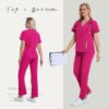 584e640e-8e5c-4d62-a52f-96448adb8e89.jpg Operating Room Nurses Scrub Uniforms Female Doctors Short Sleeves