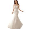 593421151360.jpg Fishtail Slim Wrapped Sexy Wedding Dress