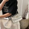 Women's Fashion Thread Chain Shoulder Bags Casual Messenger Bag