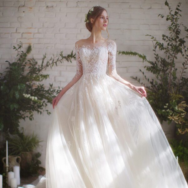 5ddb286d-0c47-440d-9360-869a7bd1f488.jpg Wedding Dress Bride Lace Sleeves Dress
