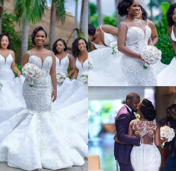 6597228376521.jpg African mermaid cutout lace wedding dress