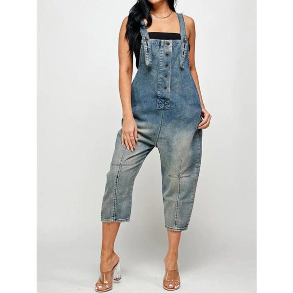 6650a656-267c-4255-9962-07ccfc25daac.jpg Women's Clothing Fashion Casual Siamese Suspender Jeans Women