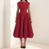 European And American Foreign Trade Women's Clothing, Women's Summer Dresses, French-Style Light Luxury Niche Mid-Length Dresses