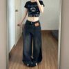 67c42c21-8cbe-4325-89fc-85a17191843a.jpg Patchwork Black And Gray Womens Jeans