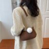 67fd936a-449d-4cdc-8970-331390253657.jpg Casual Women's New Retro Solid Color Shoulder Messenger Bag