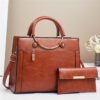 69b0aca3-b054-43bd-b961-56d04bff8088.jpg Large Capacity Bag Women's Special-interest Design Handbag Two-piece Set