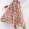 Women's Casual Leopard Print Simple Slim Skirt