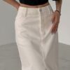 Women's Fashion Slimming Temperament High Waist Straight Skirt