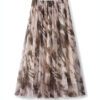 700ed158-9594-4cc2-879b-f5a4f5d3c1cb.jpg Women's Casual Ink-print Pleated Skirt