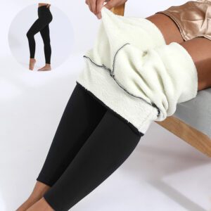 704a7f57-d1c8-42d6-a7f6-7f3b8ab4ced6.jpg Winter Leggings Warm Thick High Stretch Lamb Cashmere Leggins Skinny Fitness Woman Pants