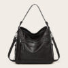 Women's Handbag Fashion Zipper Shoulder Crossbody Bags Casual Commuting Large Capacity Totes