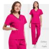 Uniform Sets Stretchy, Quick-drying Surgical Scrubs For Medical Staff In Operating Rooms