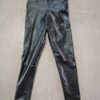 760544934992.jpg Reflective Hip Leather Pants Elastic High Waist Leggings