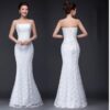 773157124357.jpg Long dress fuchsia and white lace trailing sexy bride wedding dress