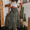 787e6c9d-6fc6-4f3c-b4cf-4c2f6ec3abe3.jpg Bohemian A- Line Layered Cake Denim Skirt