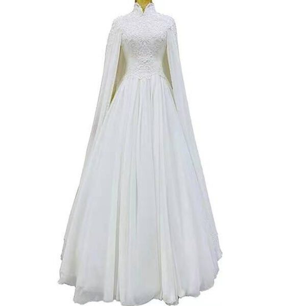 7986ffc7-4e0c-4b42-8084-b68982a4effc.jpg Lace Slim Long Sleeve Fishtail Wedding Dress