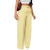 2026 New Commuting High Waisted Straight Pants, Wide Leg Pants, Casual Set, Long Pants, Women's