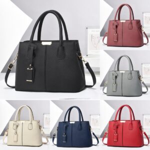 Women PU Leather Handbags Ladies Large Capacity Tote Bag Female Square Shoulder Bags New Fashion Crossbody Bags