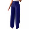 2026 New Commuting High Waisted Straight Pants, Wide Leg Pants, Casual Set, Long Pants, Women's