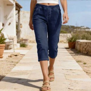 Best-selling Casual Womens Capri Jeans