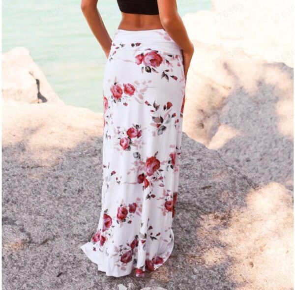 843b39eb-73fe-46fe-884f-d812009ec093.jpg Fashion And Elegant Floral High Waist Bag Hip Print Long Skirt