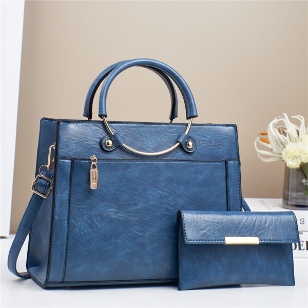 843e7fc1-2220-4b78-a1c5-4d5a14111968.jpg Large Capacity Bag Women's Special-interest Design Handbag Two-piece Set