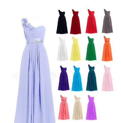 867c730a-e2b6-4885-a082-eaef8508f93a.jpg Women's Multi Colored Slanted Neck Sleeveless Strapless Long Dress