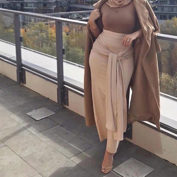 868abbb1-d17a-4daa-8f76-ebc046a3ee7f.jpg Women's Solid Color Muslim Hip Skirt