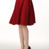 8793533a-5a87-4e9f-ab9a-9aeb3e8727f1.jpg New All-match Umbrella High Waist Mid-length Skirt