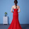 8826775624887.jpg Big Red Wedding Dress Bride Large Size Waist Fishtail Wedding Dress Fishtail Tail Korean Hanging Neck