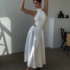 89777ba6-878c-42b1-8a4c-098180e09840.jpg Women's Fashion Graceful Satin Satin Long Skirt