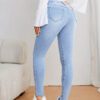 8a33ed04-9c67-4767-bc7d-f1a3afb657d6.jpg Fashionable Womens Stretchy Slim-Fit Denim Bootcut Pants