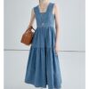 8b21fbc0-eaaa-4acd-92c1-ec07e4fc3072.jpg Denim Strap Dress For Women