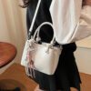 8d365732-d732-4235-9078-e76bdab07384.jpg Women's Messenger Bag Fashion Portable One-shoulder Bucket Bag