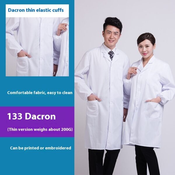 Long Sleeve Lab White Coat Men And Women