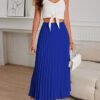 8f59f234-6057-4d79-96d9-11c325a0a266.jpg Womens Solid-color High-waisted Midi Pleated Skirt