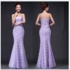 909400003538.jpg Long dress fuchsia and white lace trailing sexy bride wedding dress