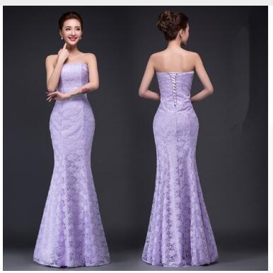 909400003538.jpg Long dress fuchsia and white lace trailing sexy bride wedding dress