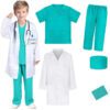 Childrens Doctor Costume White Lab Coat Role-playing Set