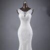 990662883338.jpg Lace slim and thin double shoulder tail wedding dress