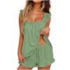 2025 Summer Women's European And American Vest Elegant Edge Fashion Elegant Shorts Two-piece Set Niche Casual Suit