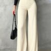 2026 New Style Commuting High Waisted Straight Leg Pants For Women, Spring And Autumn New Style, Slim Fit And Slimming, Black Suit Pants