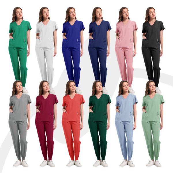 9fcee603-fc6e-4fa5-a529-36dd4a4d9829.jpg Doctor And Nurse Work Uniform Jogger Pants Set