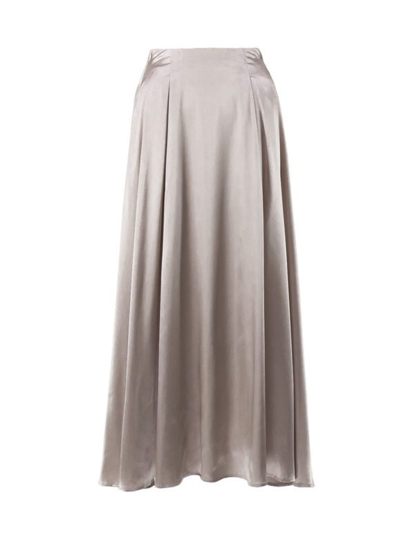 a0367559-dd77-41a6-9934-f78776b5a7bf.jpg Women's Fashion Graceful Satin Satin Long Skirt