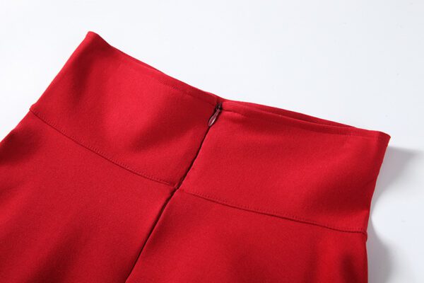 a151bea1-11e4-4442-bc00-8ebbdbdacca8.jpg New All-match Umbrella High Waist Mid-length Skirt