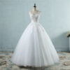 a5529843-d8b0-4d29-a80f-e22adfacc489.jpg High Waist Wedding Dress With Deep V-neck
