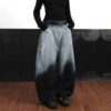 a86dbbe4-fdd1-4302-a51a-53e6ce62d2bc_fine.jpeg American-style Vintage Washed Ombre Tie-dye Bootcut Jeans