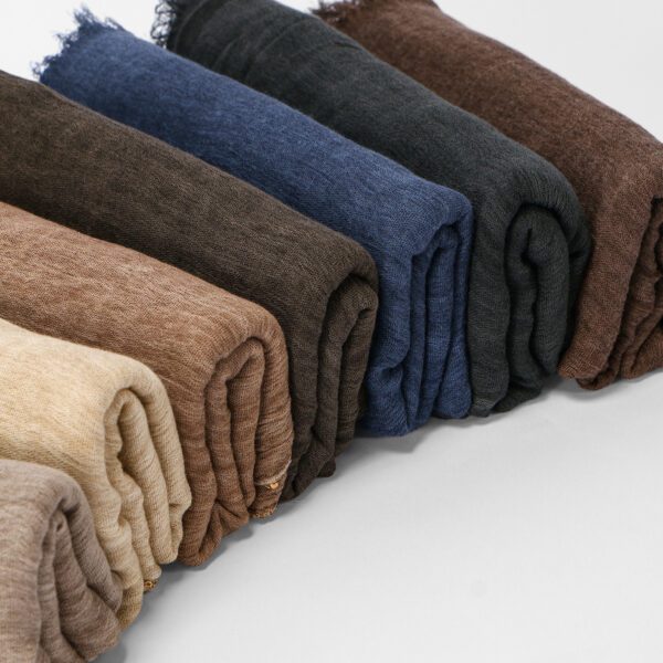 ae8d5413-7618-4023-8f5e-b2dbe12bb8c1.jpg Cross-border Arrival Rayon Crinkle Chain-pattern Fringed Long Scarf